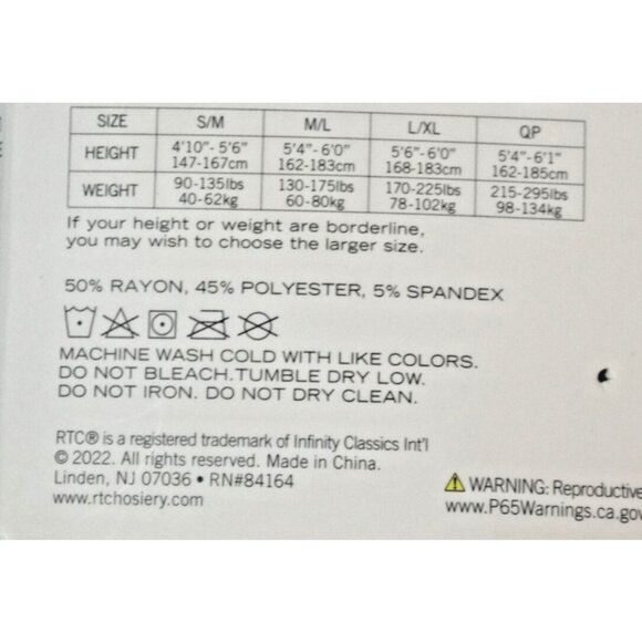 Ladies Ankle length Blue Denim Wash Legging Size M/L by Round the Clock - Picture 5 of 5